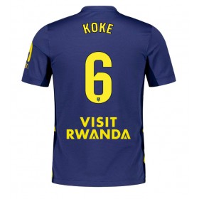 Atletico Madrid Koke #6 Borte skjorte 2025-26 Kortermet